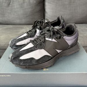 New Balance 327 Black Summer Fog Casual Running Shoes Men's Size 12
